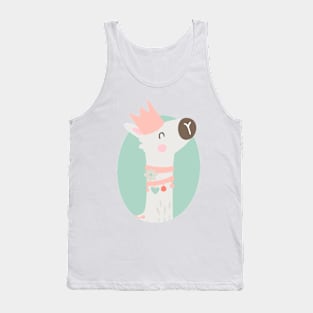 Llama king Tank Top